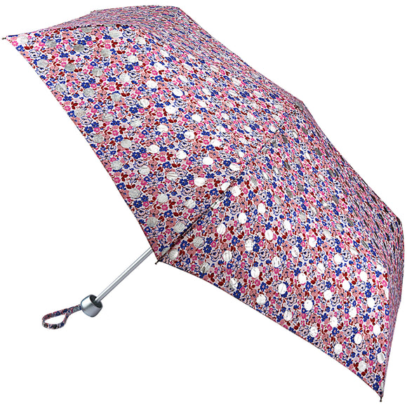 Cath Kidston Minilite-2 Lightweight Compact Umbrella - Ditsy Button Spot