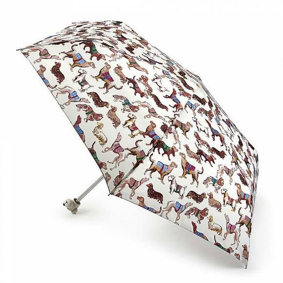 Cath Kidston Minilite-2 Lightweight Compact Umbrella - Dogs