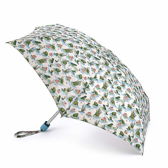 Cath Kidston Tiny-2 Lightweight Compact Umbrella - Bathing Frogs