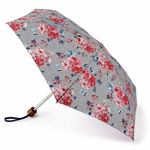 Cath Kidston Tiny-2 Lightweight Compact Umbrella - Geo Brampton Rose