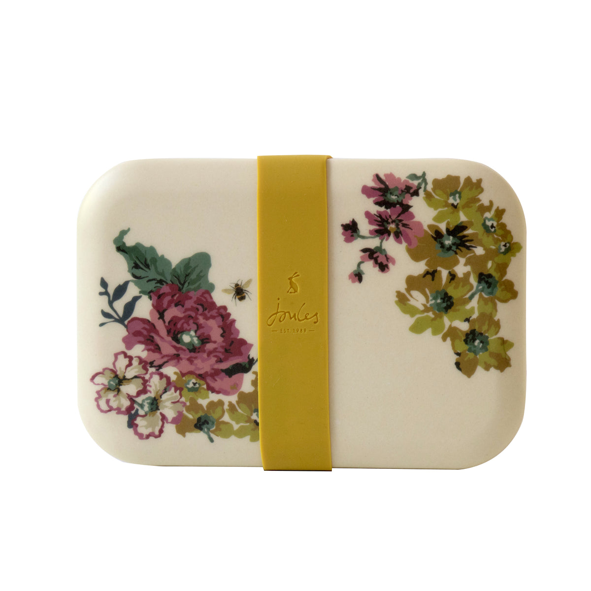 Joules Cambridge Floral Eco Bamboo Lunch Box Babylon Emporium