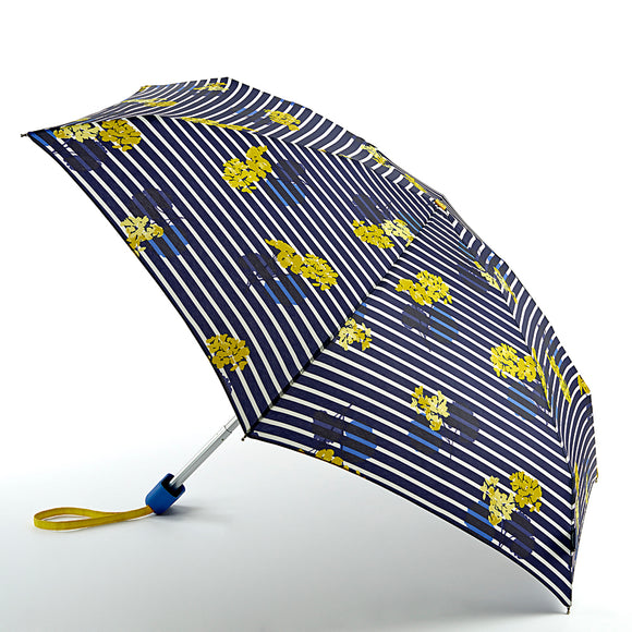Joules Tiny-2 Lightweight Compact Umbrella - Lily Pad Go Lightly