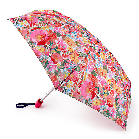 Joules Tiny-2 Lightweight Compact Umbrella - Hollychock Meadow