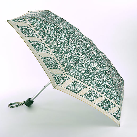 Morris & Co Tiny-2 Lightweight Compact Umbrella - Bellflower Indigo Sage