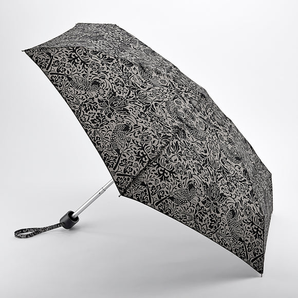 Morris & Co Tiny-2 Lightweight Compact Umbrella - Strawberry Thief Pure