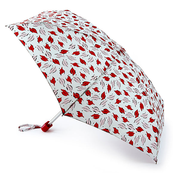 Lulu Guinness Tiny-2 Lightweight Compact Umbrella - Beauty Mark
