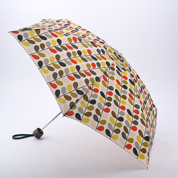 Orla Kiely Microslim-2 Lightweight Compact Umbrella Gift Boxed - Multi Stem 2