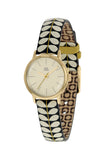 Orla Kiely Patricia Small Black and Cream Stem Print Strap Watch