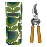 Orla Kiely Pruners In A Pouch - Striped Tulip Pine