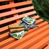 Orla Kiely Pruners In A Pouch - Striped Tulip Pine