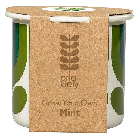 Orla Kiely Grow Your Own Mint - Striped Tulip Jade