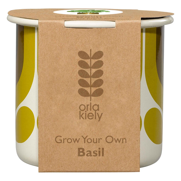 Orla Kiely Grow Your Own Basil - Striped Tulip Sunflower