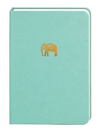 Sky & Miller - Elephant Mint Notebook