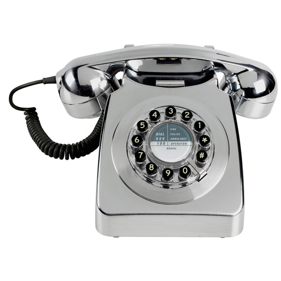 1960s Style 746 Telephone in Chrome