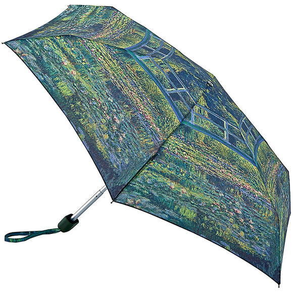 The National Gallery Tiny-2 Lightweight Compact Umbrella - Water Lily Pond (Monet)