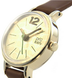 Orla Kiely Cecelia Ladies Tan Leather Strap Mutli-Stem Dial Watch