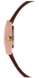 Orla Kiely Poppy Ladies Burgundy Leather Strap Flower Shaped Dial Watch