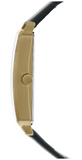 Orla Kiely Stem Watch with Gold Plated Case, Grey Stem Print Dial and Olive Strap