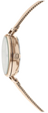 Orla Kiely Ivy Ladies Rose Gold Stainless Steel Mesh Dial Watch