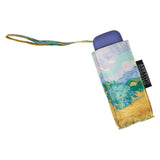 The National Gallery Tiny-2 Lightweight Compact Umbrella - Van Gough A Wheatfield with Cypresses