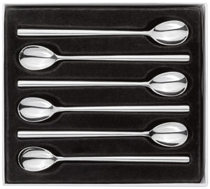 Stellar Rochester 6 Piece Stainless Steel Latte/Sundae Spoon Set