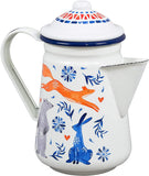 Folklore Enamel Coffee Pot - Sunrise