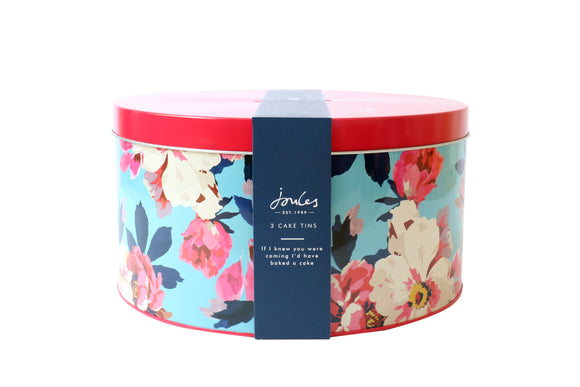 Joules Set of 3 Nested Cake Tins - Bircham & Bloom