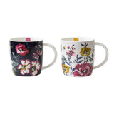 Joules - Cambridge Floral - 2 x Mug Set in Gift Box