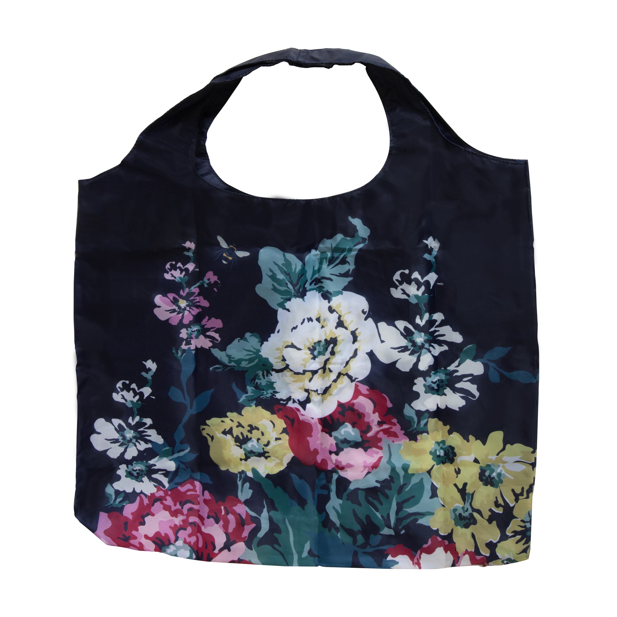 Joules Cambridge Floral Shopper in Zip Pouch – Babylon Emporium