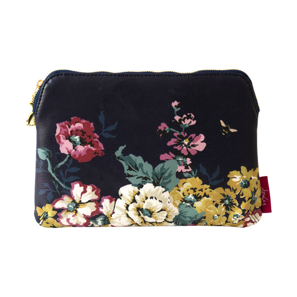 Joules - Cambridge Floral - Medium Zip Pouch