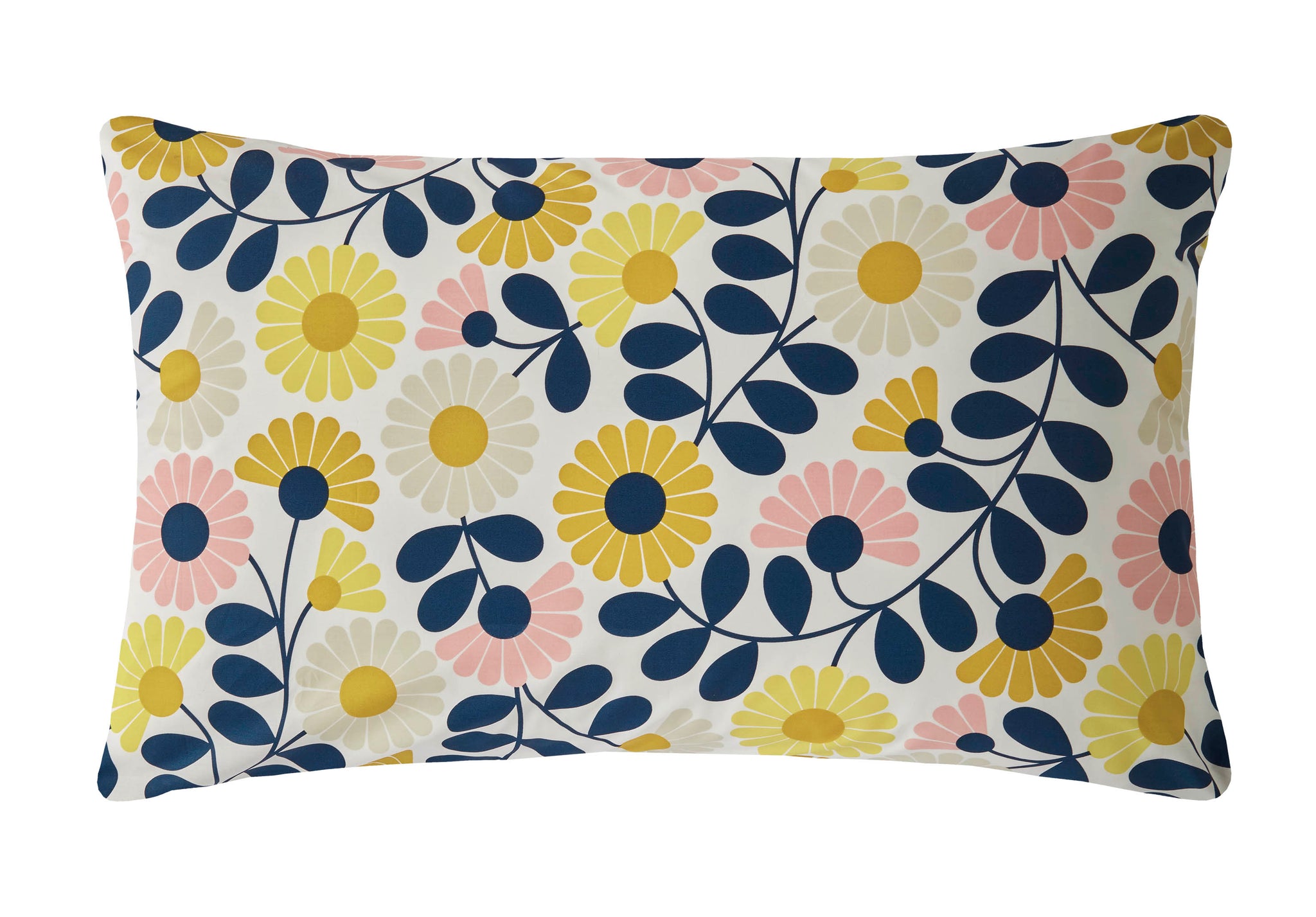 Orla Kiely - Set copripiumino super king (copripiumino + 2 federe) – Scribble Sunset Flower Multi Stelo in confezione regalo Orla Kiely - Set copripiumino super king (copripiumino + 2 federe) – Scribble Sunset Flower Multi Stelo in confezione regalo