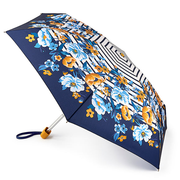 Joules Tiny-2 Lightweight Compact Umbrella - Botanical Bouquet