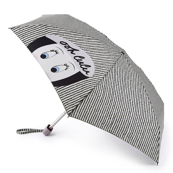 Lulu Guinness Tiny 2 Lightweight Compact Umbrella Ohh Lulu