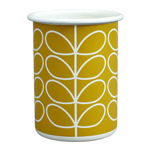Orla Kiely Enamel Tumbler (350ml) - Linear Stem Dandelion