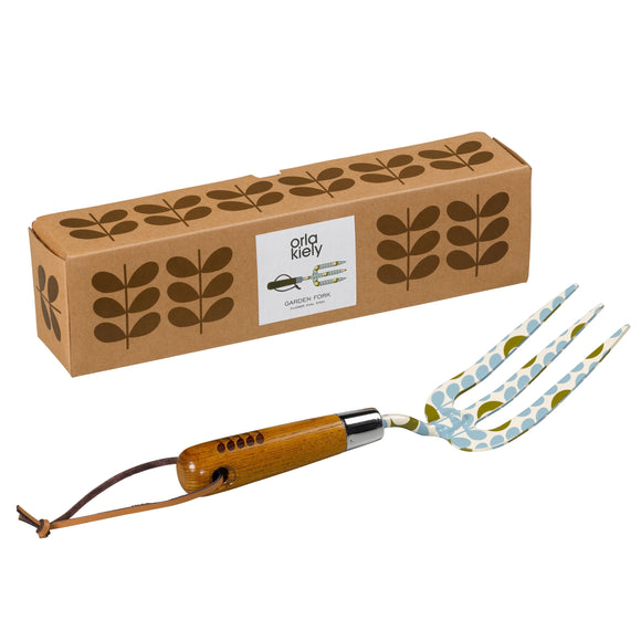 Orla Kiely Garden Fork - Multi Oval Flower