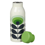 Orla Kiely 500ml Insulated Bottle - 70s Oval Flower Green