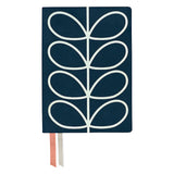 Orla Kiely A5 Classic Notebook - Linear Stem Navy