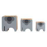 Orla Kiely Wooden Desk Set - Ela Elephant