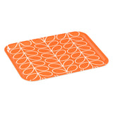 Orla Kiely Large Rectangular Tray - Linear Stem Persimmon