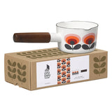 Orla Kiely Enamel Milk Pan - 70s Oval Flower