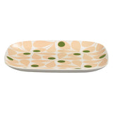 Orla Kiely Bamboo Side Plates - Acorn Spot Pale Rose (Set of 4)