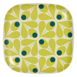 Orla Kiely Bamboo Side Plates - Acorn Spot Elderflower (Set of 6)