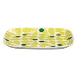 Orla Kiely Bamboo Side Plates - Acorn Spot Elderflower (Set of 6)
