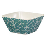 Orla Kiely Bamboo Bowl - Linear Stem Sky Blue