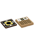 Orla Kiely Ceramic & Wood Trivet - Primrose Scribble Square Flower