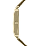 Orla Kiely Interchangeable Gold Mesh Bracelet and Tan Leather Strap Watch
