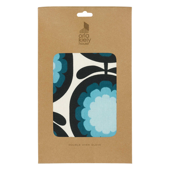 Orla Kiely Double Oven Glove - Cantaloupe Melon Blueberry