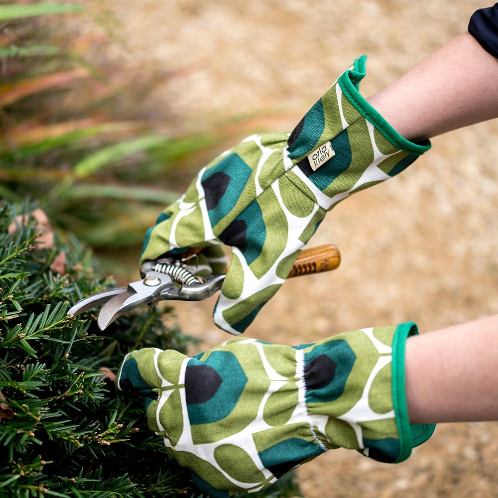 orla kiely gardening gloves Orla Kiely Potting Gloves