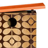 Orla Kiely Wooden Bird House - 60s Stem