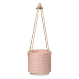 Orla Kiely Ceramic Hanging Pot (Medium) - 60s Stem Rose